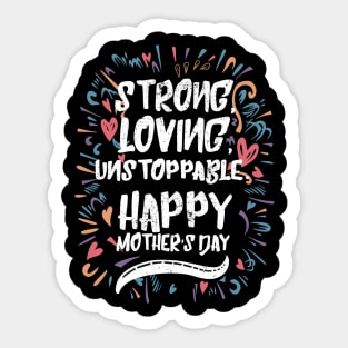 MOTHER’S DAY Quotes Typography Sticker